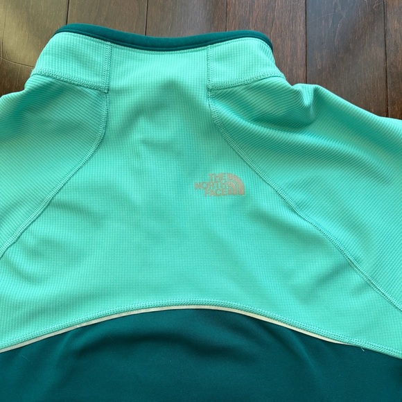 The North Face Women’s Flight Series Windstopper Jacket Size L Teal blue - Picture 8 of 11